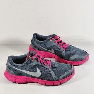 Nike Flex Experience RN 2 599548-402 Women's Gray Pink Shoes Sneakers Size 9